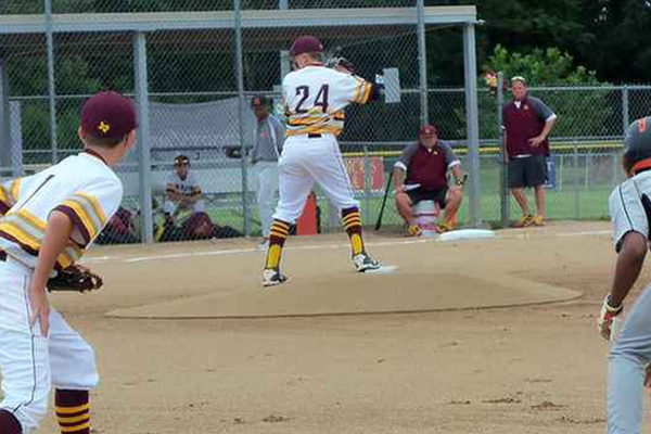 Little League pitching mound